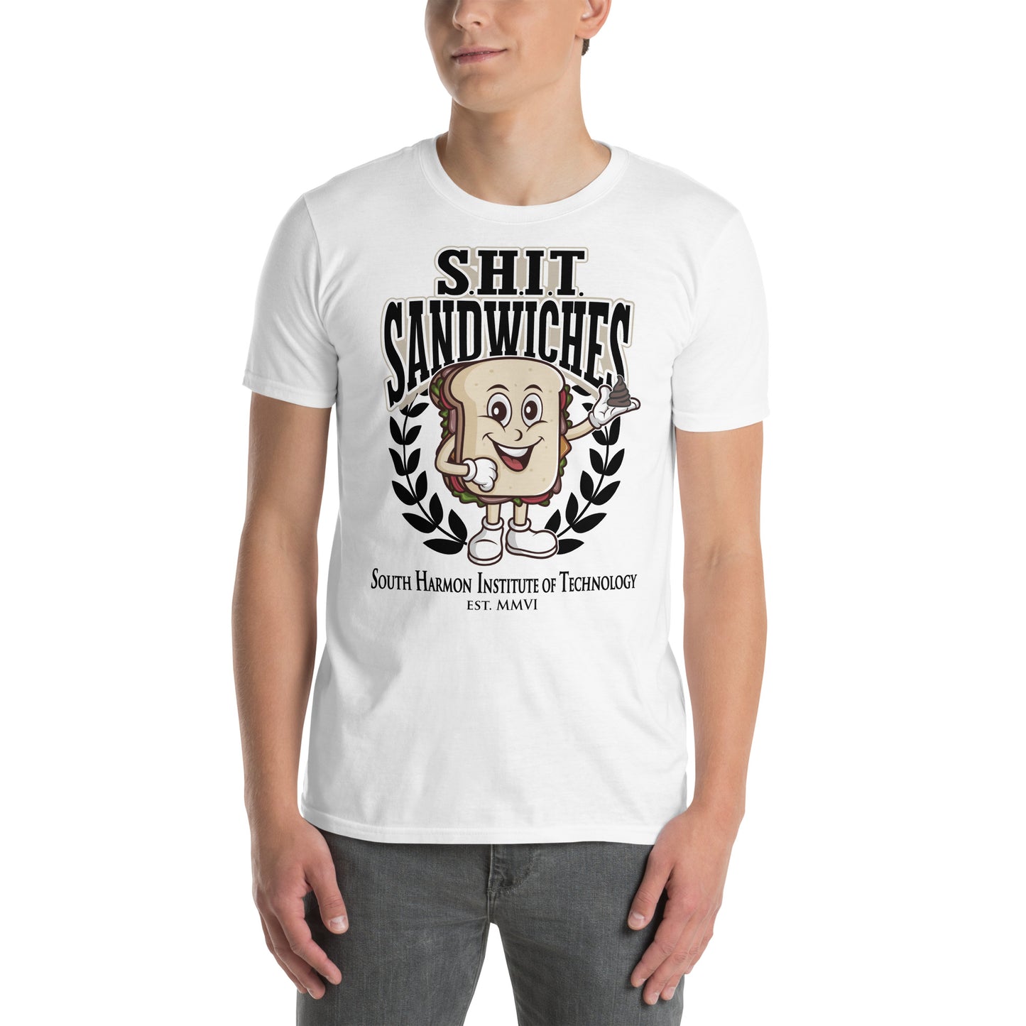 "S.H.I.T." T-Shirt (white)