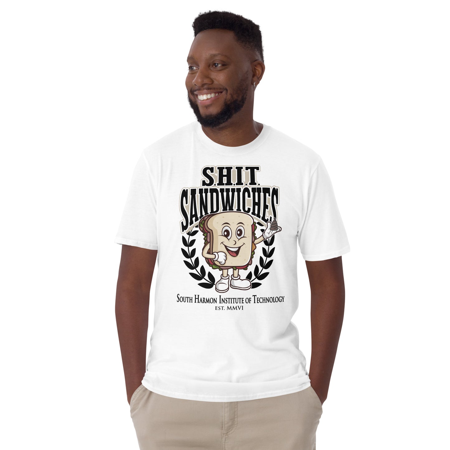 "S.H.I.T." T-Shirt (white)